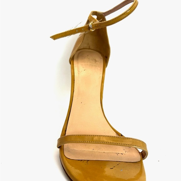 Stuart Weitzman Nude Sandal Heel patent - Picture 8 of 16